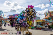 Kirmes Köln Frühling 2023 - Bilder - Luftballons dürfen nicht fehlen. • © ummet-eck.de - Silke Schön