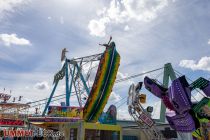 Nessy auf dem Kölner Frühlingsvolksfest 2023 - Und auch die Schiffschaukel Nessy bietet Adrenalin und Aussicht. • © ummet-eck.de - Schön