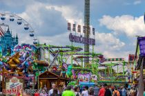 Sprödentalkirmes Frühjahr 2023 - Krefeld - Bilder - Einige namhafte Großfahrgeschäfte sind vor Ort. • © ummet-eck.de - Schön