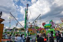 Sprödentalkirmes Frühjahr 2023 - Krefeld - Bilder - Bungee-Trampolin. • © ummet-eck.de - Schön