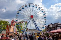 Sprödentalkirmes Frühjahr 2023 - Krefeld - Riesenrad • © ummet-eck.de - Schön