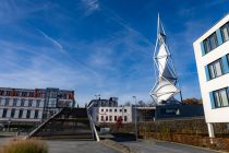 Phänomenta-Turm in Lüdenscheid - In Lüdenscheid im Märkischen Kreis gibt es mit dem Wissenschafts-Museum Phänomenta eine tolle Anlaufstelle, um Klein und Groß die faszinierende Welt der Wissenschaft näher zu bringen - und das aus spielerische Art und Weise.  • © ummeteck.de - Christian Schön