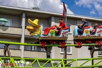 Frühkirmes 2023 - Mönchengladbach-Rheydt - Bilder - Die Familien-Achterbahn Speedy von Welte. • © ummet-eck.de - Schön