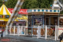 NordernEye (Glöss) - Riesenrad - Bilder 2023 - Das Kassenhäuschen des Riesenrades. • © ummet-eck.de - Silke Schön