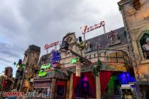 Mit der Geister Villa von Molengraft-Sipkema fehlt auch ein Grusel-Fahrgeschäft auf der Palmkirmes 2023 nicht. • © ummet-eck.de