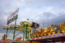 Als große Achterbahn ist auf der Palmkirmes der Spinning Coaster Crazy Mouse von Ahrend vertreten. • © ummet-eck.de