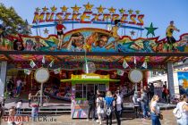 Pfingstkirmes 2023 - Bergisch Gladbach - Musikexpress - S sieht der Musikexpress von vorne aus. • © ummet-eck.de - Schön