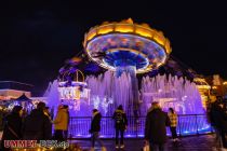 Wellenflug Phantasialand Wintertraum - Wellenflug am Abend. • © ummeteck.de - Silke Schön