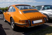 Porsche 911S - orange - 160 PS - Der 911S wurde von 1967 bis 1969 produziert und leistete mit 160 PS bereits 30 PS mehr als die Normalversion. • © ummet-eck.de / christian schön