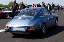 Porsche 911S - hellblau - Ur-Modell - Und auf dem Fuchsfelgentreffen 2023 in Meinerzhagen gab es auch direkt noch einen Porsche 911S, diesmal in himmelblau. • © ummet-eck.de / christian schön