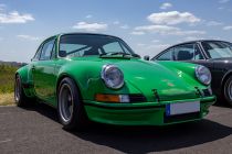 Porsche 911 F - Carrera RSR - Die Königsklasse des Rennsports markierte dann der Porsche 911 Carrera RSR. Im Unterschied zur RS Version zu erkennen an den zusätzlichen Verschlüssen für die Motorhaube. • © ummet-eck.de / christian schön