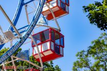 Riesenrad (Willenborg) - Kirmes - Bilder 2023 - Die Gondeln hängen außen und sind geschlossen. • © ummet-eck.de - Christian Schön