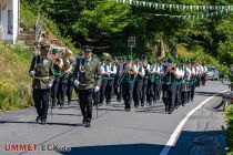 Nun folgen einige Fotos vom Festumzug am Sonntag, 24. Juli 2022. Die prächtigen Gruppen machten sich auf den Weg, die neuen Majestäten abzuholen. (Auf dem Rückweg konnten wir leider nicht dabei sein.) • © ummeteck.de - Silke Schön