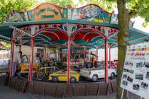 Sommersend 2023 - Kirmes in Münster - Bilder - Ein ganz altes Kinderkarussell von 1937. • © ummet-eck.de - Silke Schön