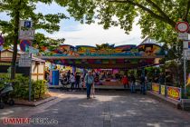 47. Opladener Stadtfest mit Kirmes 2022 - Leverkusen - Der Autoscooter American Dream gastiert in diesem Jahr in Opladen. • © ummeteck.de - Silke Schön