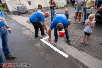 Vorschützenfest der Osterbauernschaft in Willertshagen - Die Antretelinie haben sich in diesem Jahr die Chefs allerdings selbst vorgenommen. • © ummet-eck.de / christian schön