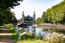 LWL-Museum Schiffshebewerk Henrichenburg - Außengelände - Am Wegesrand gibt es zahlreiche Infotafeln. • © LWL-Museum Schiffshebewerk Henrichenburg / ummet-eck.de - Schön