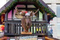 Weihnachtsmarkt 2022 - Essen im Ruhrgebiet - Charly, das Rentier, redet und redet. • © ummeteck.de - Christian Schön