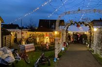 Weihnachtsmarkt Odenthal-Holz - Eindrücke von ersten Adventswochenende 2022 an den Cramer Stuben. • © Tina Lutz