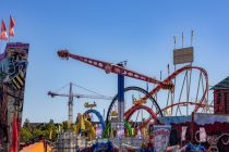 Hier haben wir den XXL Racer auf dem Oktoberfest 2023 in München gesehen. • © ummet-eck.de / kirmesecke.de