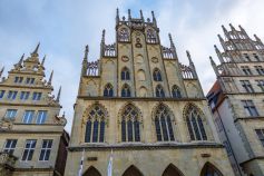 Das historische Rathaus in Münster. • © ummeteck.de - Christian Schön