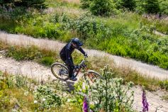 Unterwegs auf dem Mountainbike (Symbolbild). • © ummeteck.de - Christian Schön