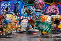 Kirmes in Castrop-Rauxel (Symbolbild). Im Bild der Break Dancer des Schaustellers Wingender. • © ummeteck.de - Christian Schön