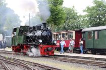 Dampflok der Selfkantbahn im Bahnhof Schierwaldenrath • © Kurt Stieding, WFG-Heinsberger Land