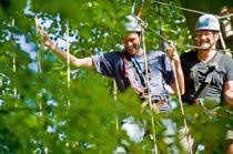 Im Kletterpark Interakteam unterwegs. • © Studio Toelle Fotografie, Norbert Toelle