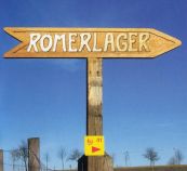 Wegweiser zum Römerlager • © Foto: LWL/M. Baales