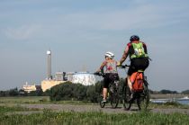 Radfahrer in Kalkar • © Kurt Michelis, Stadt Kalkar