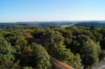 Blick vom Aussichtsturm auf Panarbora • © Maren Pussak / Das Bergische