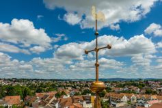 Die Spitze der Marktkirche und Lage. • © Teutoburger Wald Tourismus, Dominik Ketz