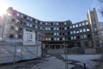 Mitte März 2022 sind das die Reste der ehemaligen RWE Hauptverwaltung in Essen. • © ummet-eck.de / christian schön