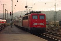 Elektrolok 141 156-0 bei der Einfahrt im Bahnhof Koblenz • © ummet-eck.de / christian schön