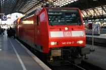 Lok der Baureihe 146 im Hauptbahnhof in Köln • © ummet-eck.de / christian schön
