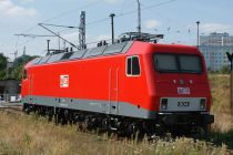 Lok der Baureihe 156 nach Verkauf an die Mitteldeutsche Eisenbahngesellschaft MEG • © Von Wassen - Eigenes Werk, CC BY 3.0, https://commons.wikimedia.org/w/index.php?curid=7693741