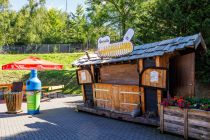 Die Spirello-Hütte im Fort Fun - leider noch geschlossen. • © ummeteck.de - Silke Schön