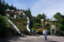 Der Kletterspielplatz Biberburg im Panorama Park Sauerland. • © ummet-eck.de / christian schön