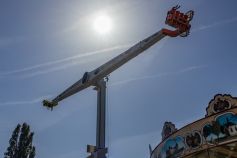 Der fast nagelneue Booster Maxxx von Boos auf dem Pützchens Markt 2023 in Bonn. • © ummet-eck.de