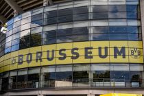 Das Borusseum - also das Fußballmuseum von Borussia Dortmund befindet sich direkt am Stadion. • © ummet-eck.de / christian schön