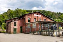 Das Gebäude des Eisenbahnmuseums in Gummersbach-Dieringhausen. • © ummeteck.de - Christian Schön