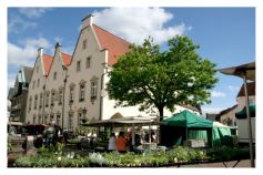 Der Markt in Haltern am See. • © Stadtagentur Haltern am See, Leoni Buscher-Ciupke