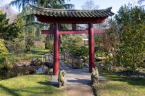 Der Japanische Garten wird von der Bayer AG in Leverkusen unterhalten. Er liegt nahezu mitten im Chempark Leverkusen. • © ummet-eck.de / christian schön