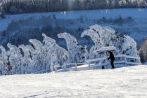 Noch nicht in Betrieb war Mitte Dezember 2022 auch der Kinderlift im Skigebiet Postwiese/Neuastenberg. • © ummet-eck.de / christian schön