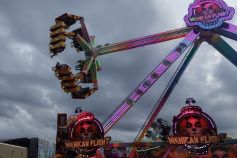 Mexican FLight ist ein Afterburner von KMG. Hier in Rosenheim auf dem Herbstfest 2023. • © kirmesecke.de