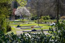 Der Minigolfplatz im Kurpark von Morsbach. • © ummeteck.de - Silke Schön