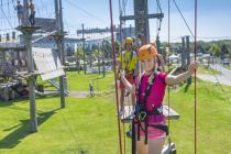 Der Kletterpark beim Alpenpark in Neuss. • © alpenpark-neuss.de