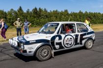 Selten bei Oldtimer-Rallyes zu finden: Ein Dieselfahrzeug wie der Golf D Rallye. Startnummer 139. • © ummet-eck.de / christian schön