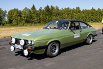 Ein schöner Ford Capri in lindgrün mit der Startnummer 273 • © ummet-eck.de / christian schön